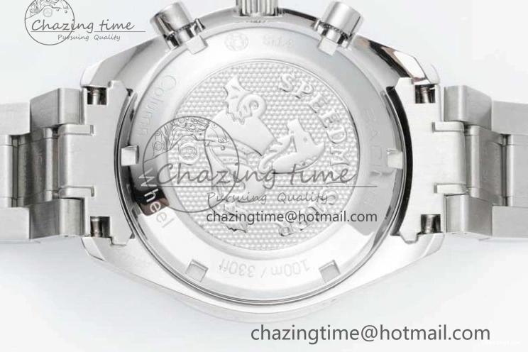 0405 Speedmaster Racing Master SS HKF Best Edition Black Dial on SS Bracelet A Versatile 7810